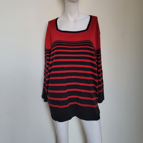 Alfred Dunner Sweaters - ALFRED DUNNER Womens plus sweater